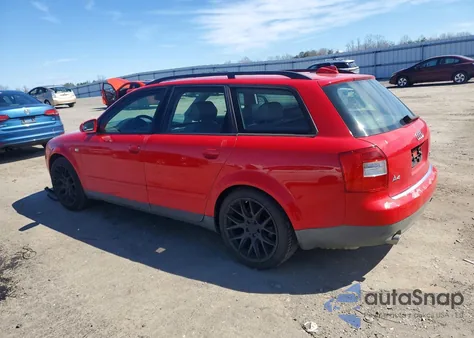2004 Audi A4 1.8T Avant Quattro z USA, uszkodzony, nr VIN WAUVC68E54A081204